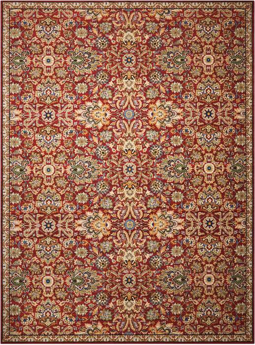 Nourison Timeless Red 86 X 116 Area Rug 805-104610 Image 0