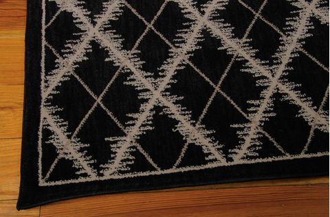 Nourison TRANQUILITY Black 79 X 1010 Area Rug 99446261946 805-104642 Image 3