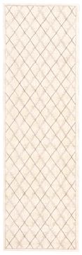 Nourison TRANQUILITY Beige Runner 6 to 9 ft nylon Carpet 104644