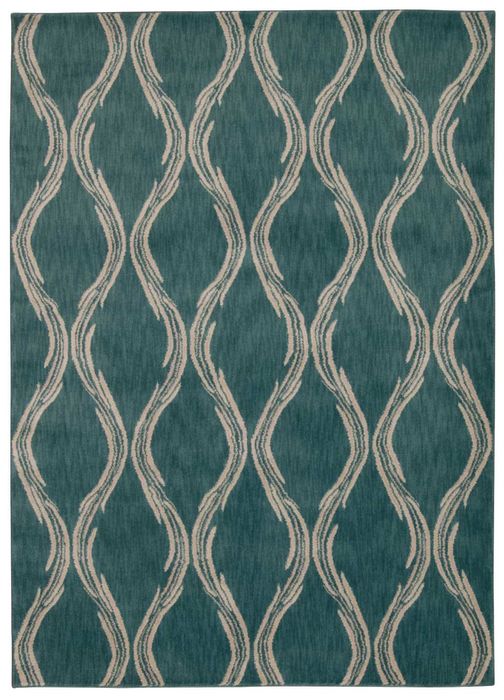 Nourison TRANQUILITY Blue 39 X 59 Area Rug 99446262110 805-104660 Image 0
