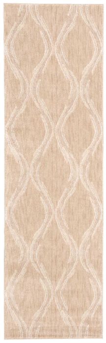 Nourison TRANQUILITY Beige Runner 22 X 76 Area Rug 99446262370 805-104664 Image 0