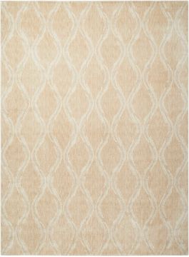 Nourison TRANQUILITY Beige Rectangle 4x6 ft nylon Carpet 104665