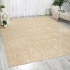 Nourison TRANQUILITY Beige 53 X 75 Area Rug 99446262349 805-104666 Thumb 1