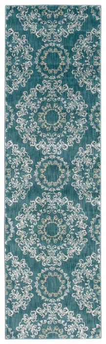 Nourison TRANQUILITY Blue Runner 22 X 76 Area Rug 99446262400 805-104674 Image 0