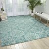 Nourison TRANQUILITY Blue 39 X 59 Area Rug 99446262455 805-104675 Thumb 1