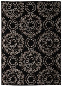 Nourison TRANQUILITY Black 3'9" X 5'9" Area Rug 99446262790 805-104679