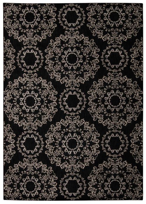 Nourison TRANQUILITY Black 53 X 75 Area Rug 99446262738 805-104680 Image 0
