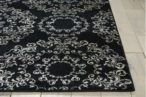 Nourison TRANQUILITY Black 79 X 1010 Area Rug 99446262721 805-104681 Image 2