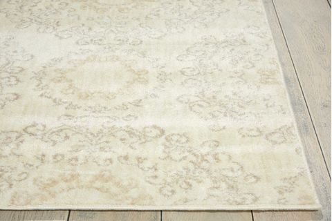 Nourison TRANQUILITY Beige Runner 22 X 76 Area Rug 99446262547 805-104683 Image 2