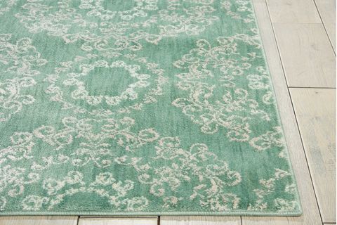 Nourison TRANQUILITY Green Runner 22 X 76 Area Rug 99446262530 805-104688 Image 2