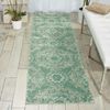 Nourison TRANQUILITY Green Runner 22 X 76 Area Rug 99446262530 805-104688 Thumb 1