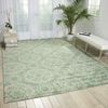 Nourison TRANQUILITY Green 79 X 1010 Area Rug 99446262516 805-104691 Thumb 1