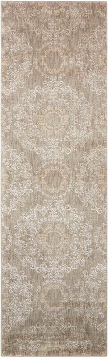 Nourison TRANQUILITY Grey Runner 22 X 76 Area Rug 99446262684 805-104693 Image 0