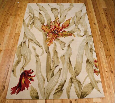 Nourison Tropics Beige 36 X 56 Area Rug 805-104698 Image 3