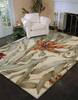 Nourison Tropics Beige 36 X 56 Area Rug 805-104698 Thumb 2