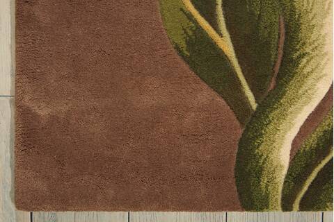 Nourison Tropics Beige 76 X 96 Area Rug 805-104704 Image 1