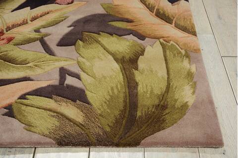 Nourison Tropics Purple 80 X 110 Area Rug 805-104709 Image 4