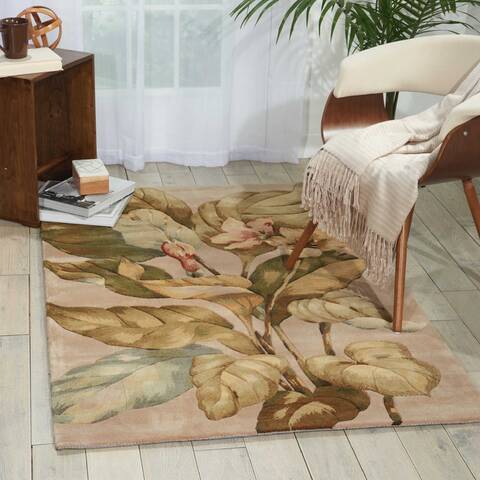 Nourison Tropics Beige 36 X 56 Area Rug 805-104710 Image 3