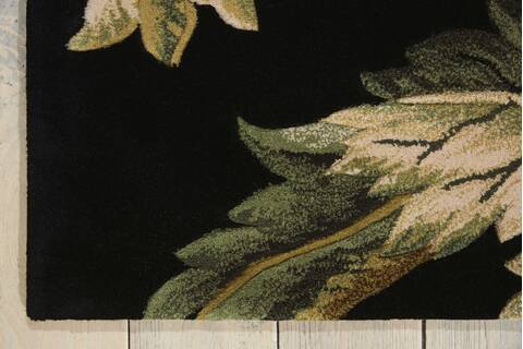 Nourison Tropics Black 76 X 96 Area Rug 805-104716 Image 1