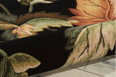 Nourison Tropics Black 76 X 96 Area Rug 805-104716 Image 2