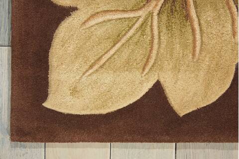 Nourison Tropics Brown 53 X 83 Area Rug 805-104723 Image 1
