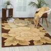 Nourison Tropics Brown 53 X 83 Area Rug 805-104723 Thumb 3