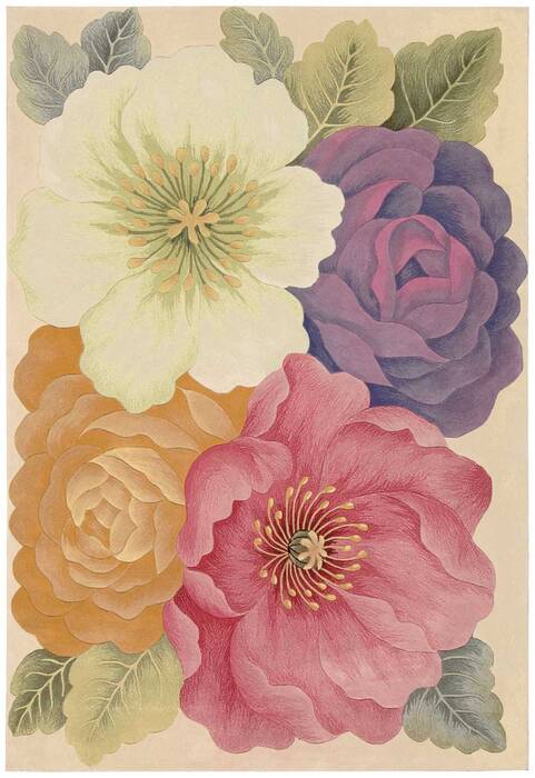 Nourison Tropics Multicolor 53 X 83 Area Rug 805-104727 Image 0