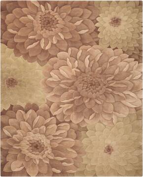 Nourison Tropics Beige 3'6" X 5'6" Area Rug  805-104730