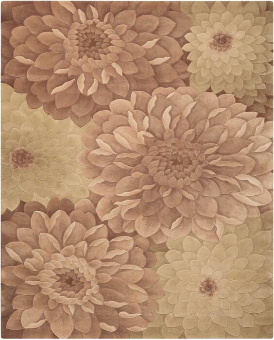 Nourison Tropics Beige 53 X 83 Area Rug 805-104731 Image 0