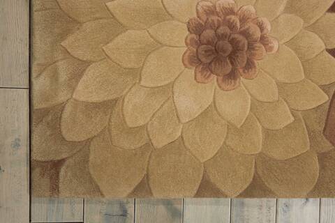 Nourison Tropics Beige 80 X 110 Area Rug 805-104733 Image 1