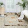 Nourison Tropics Brown 76 X 96 Area Rug 805-104740 Thumb 3