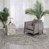 Nourison Twilight Grey Round 80 X 80 Area Rug 805-104746 Thumb 3