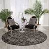 Nourison Twilight Grey Round 80 X 80 Area Rug 805-104766 Thumb 3