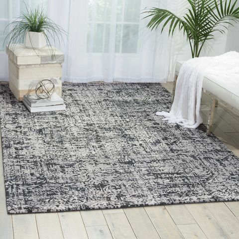 Nourison TWILIGHT Black 99 X 139 Area Rug 99446292353 805-104768 Image 1