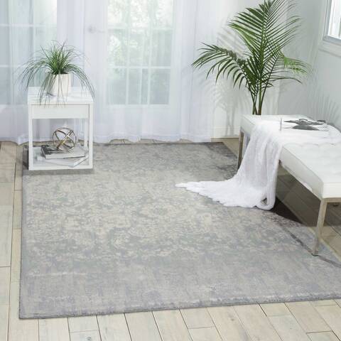 Nourison Twilight Grey 86 X 116 Area Rug 805-104774 Image 3