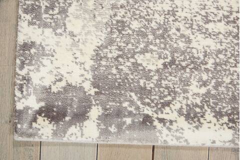 Nourison Twilight White 79 X 99 Area Rug 805-104779 Image 1