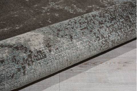 Nourison Twilight Grey Round 80 X 80 Area Rug 805-104787 Image 2