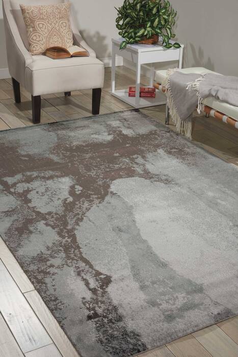Nourison Twilight Grey 86 X 116 Area Rug 805-104788 Image 3