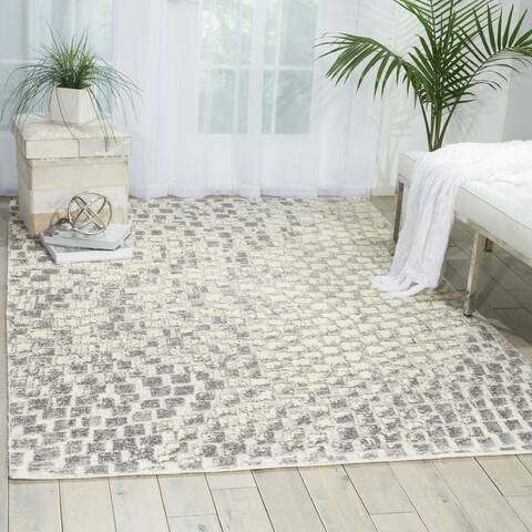 Nourison Twilight Beige 23 X 30 Area Rug 805-104791 Image 3