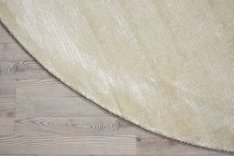 Nourison Twilight Beige Round 80 X 80 Area Rug 805-104800 Image 1
