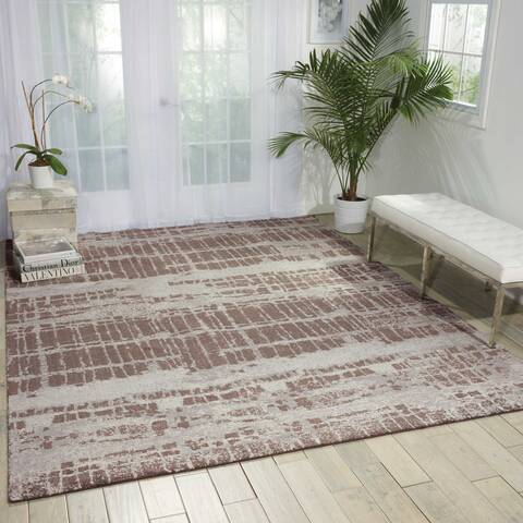 Nourison Twilight Grey 79 X 99 Area Rug 805-104806 Image 3