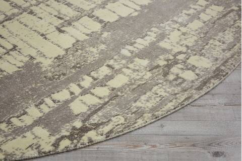 Nourison Twilight Beige Round 80 X 80 Area Rug 805-104814 Image 4