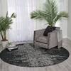 Nourison Twilight Grey Round 80 X 80 Area Rug  805-104821 Thumb 3