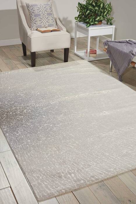 Nourison Twilight Beige 99 X 139 Area Rug 805-104837 Image 3