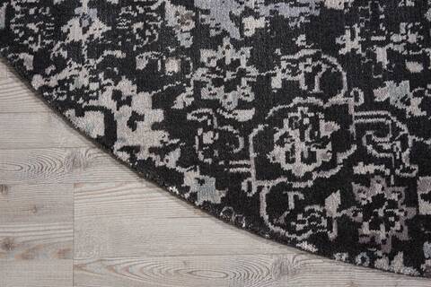 Nourison Twilight Grey Round 80 X 80 Area Rug 805-104841 Image 1