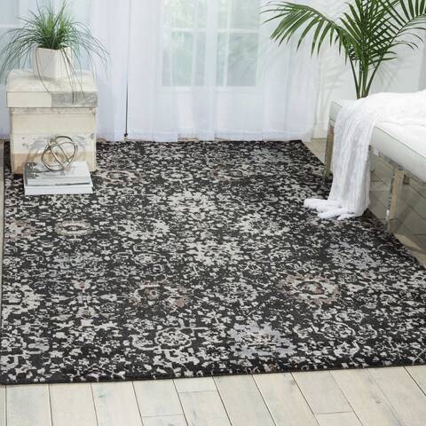 Nourison Twilight Grey 99 X 139 Area Rug 805-104843 Image 3