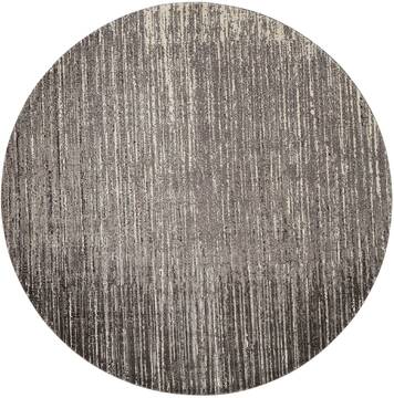 Nourison Twilight Grey Round 8'0" X 8'0" Area Rug  805-104847