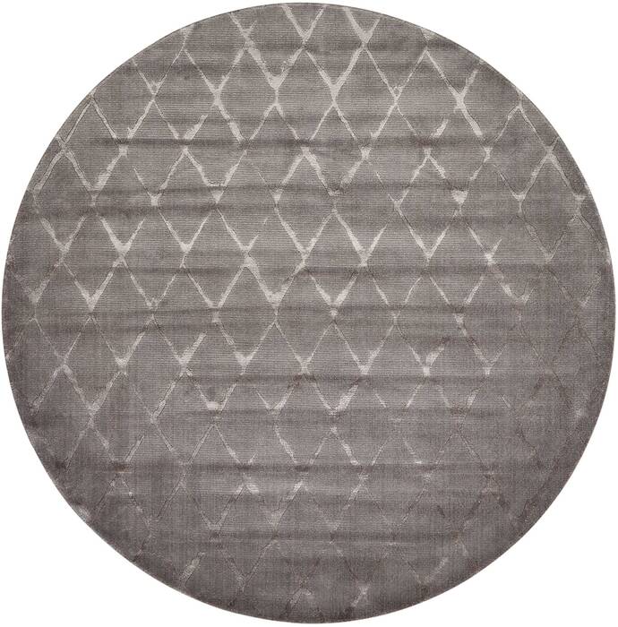 Nourison Twilight Grey Round 80 X 80 Area Rug 805-104853 Image 0