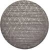 Nourison Twilight Grey Round 80 X 80 Area Rug 805-104853 Thumb 0