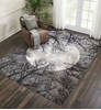 Nourison Twilight Grey 79 X 99 Area Rug  805-104864 Thumb 4